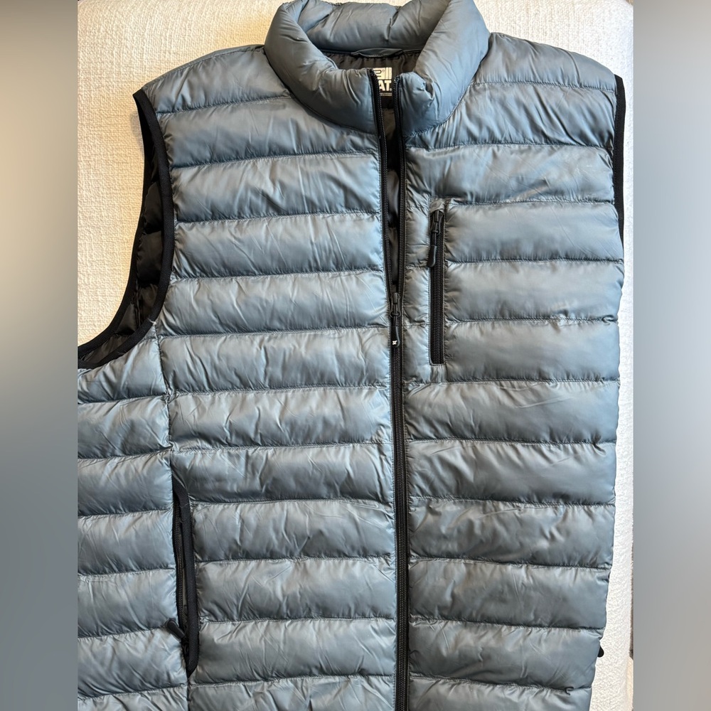 32 Degrees Men's Steel Blue Quilted Vest